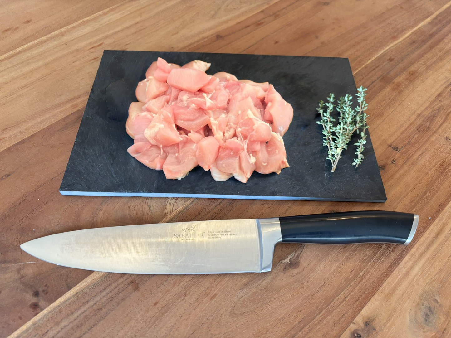 Kipdijfilet blokjes
